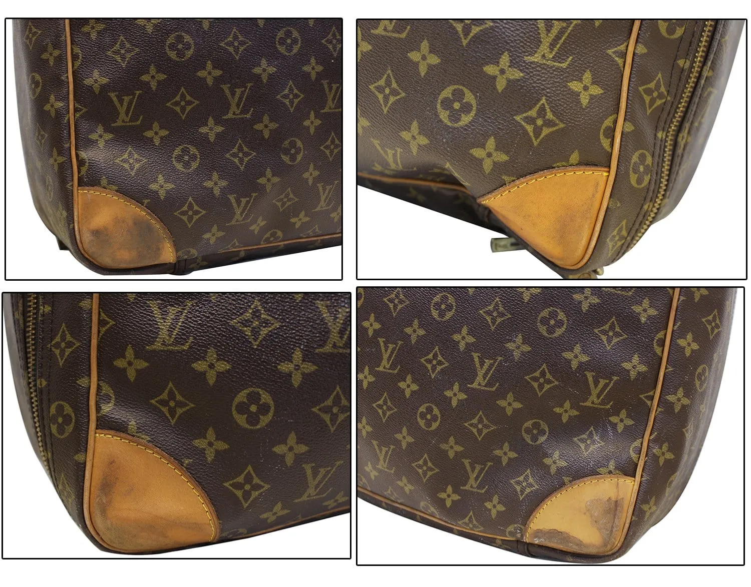 LOUIS VUITTON Monogram Canvas Sirius 70 Soft Sided Suitcase