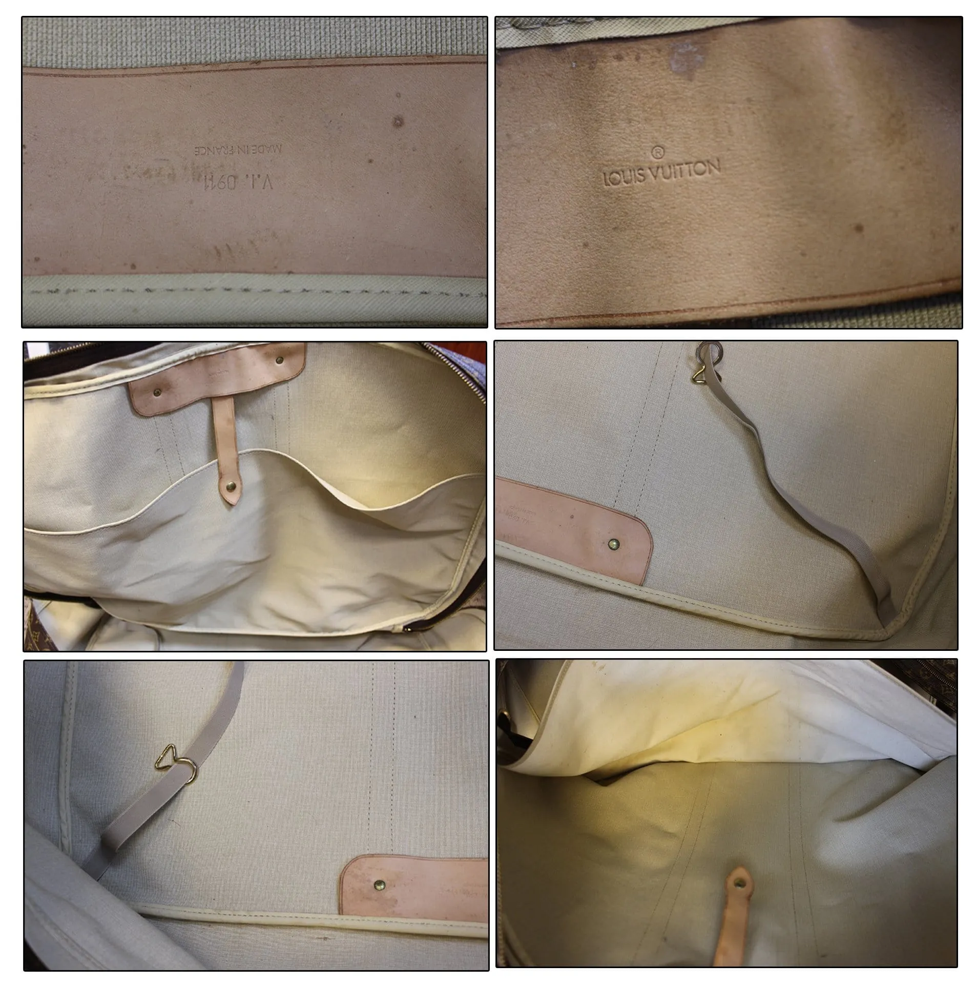 LOUIS VUITTON Monogram Canvas Sirius 70 Soft Sided Suitcase