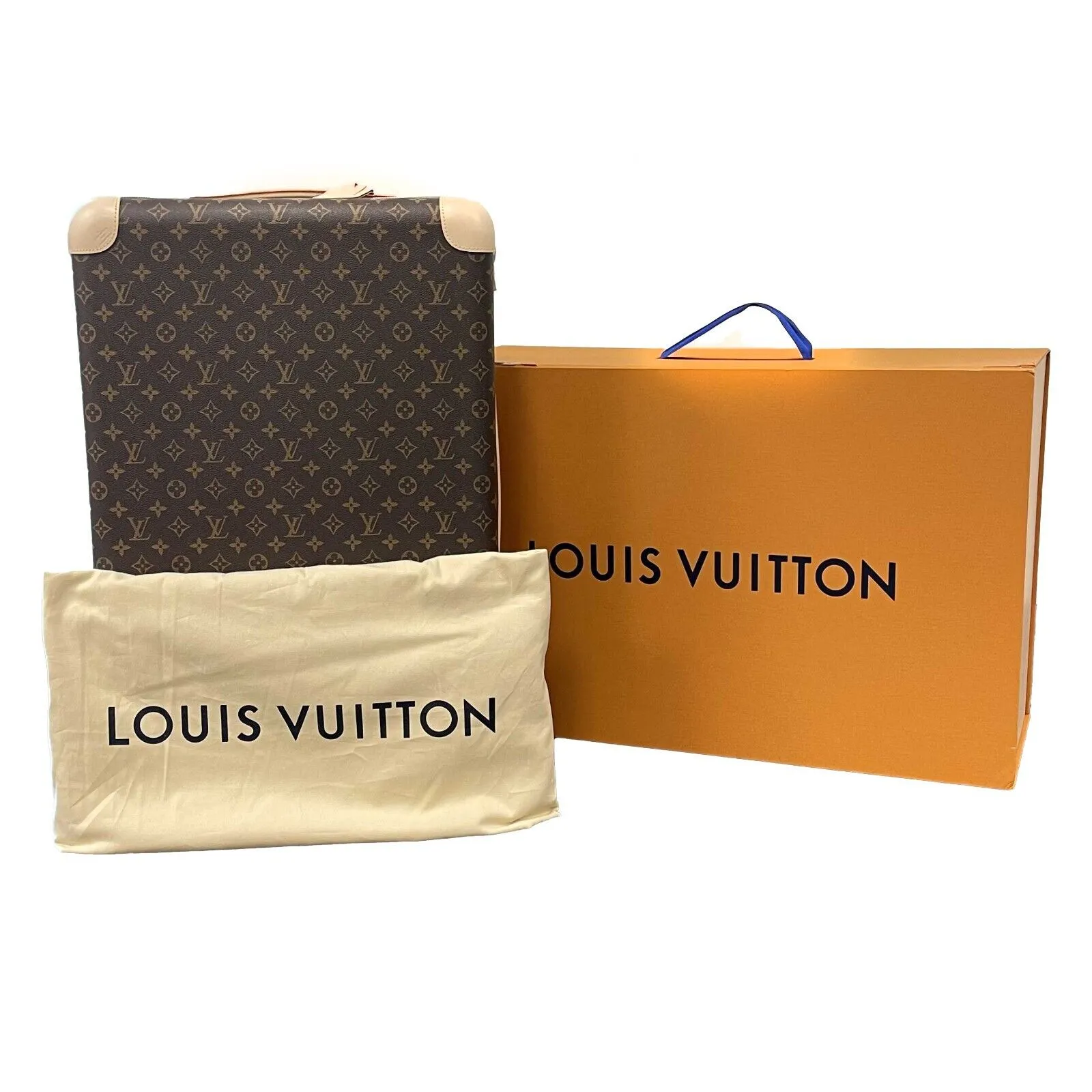 Louis Vuitton - NEW Horizon 70 - Brown / Beige Monogram Suitcase