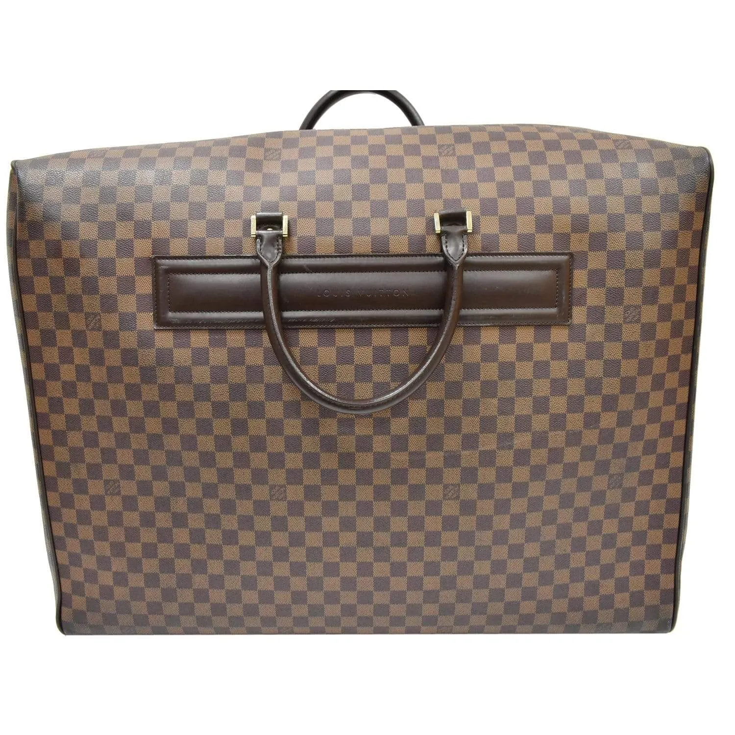 LOUIS VUITTON Nolita GM Damier Ebene Suitcase Travel Bag Brown