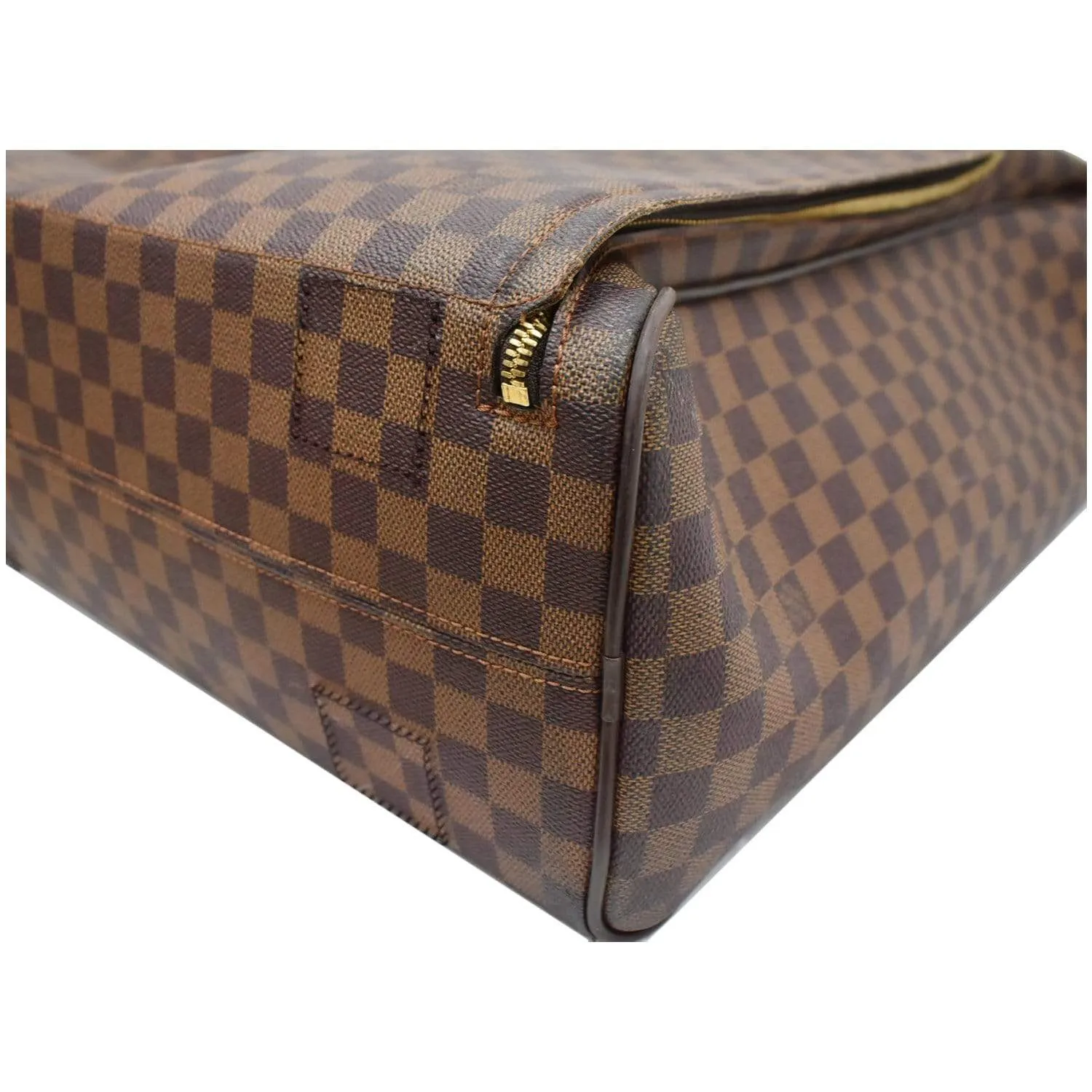 LOUIS VUITTON Nolita GM Damier Ebene Suitcase Travel Bag Brown
