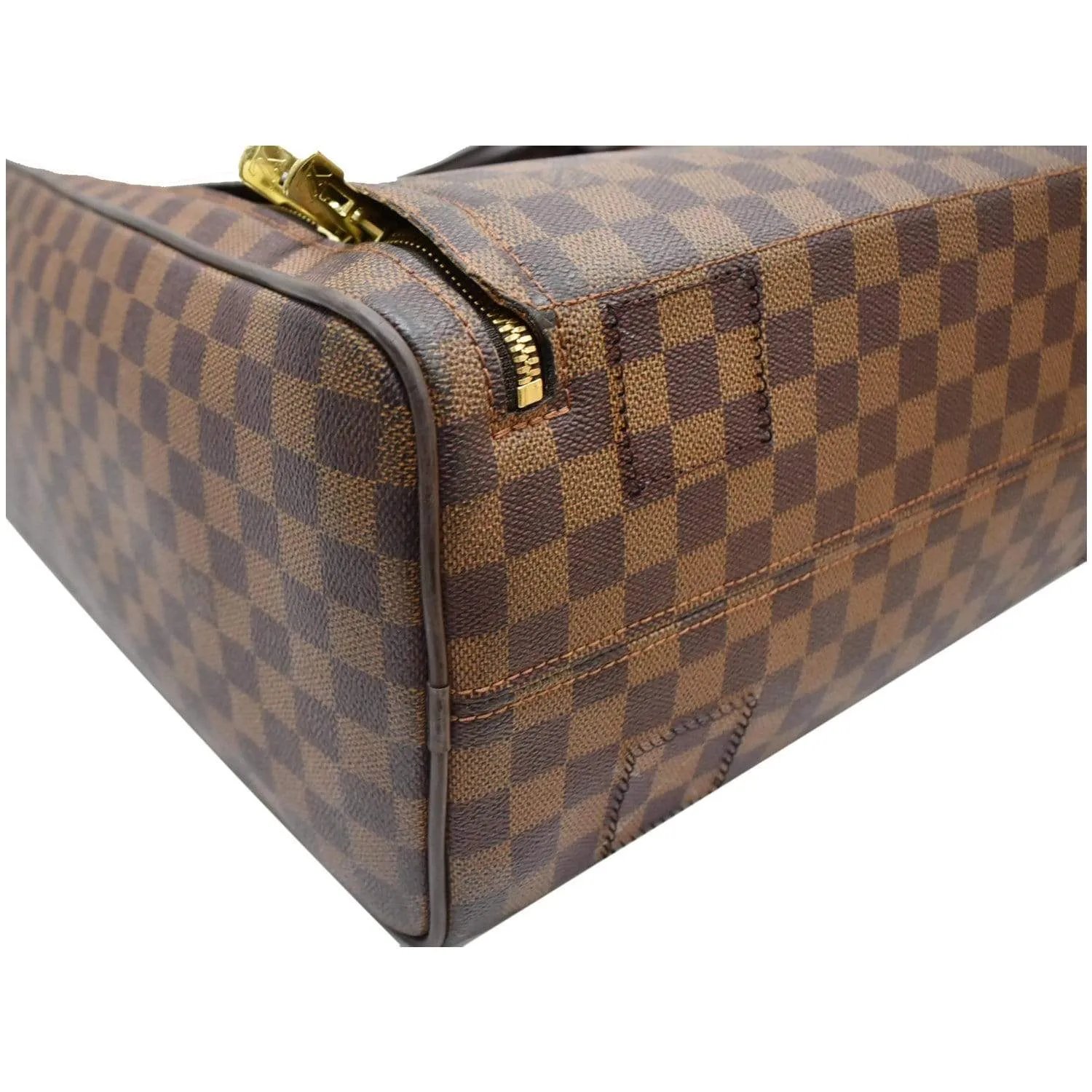 LOUIS VUITTON Nolita GM Damier Ebene Suitcase Travel Bag Brown