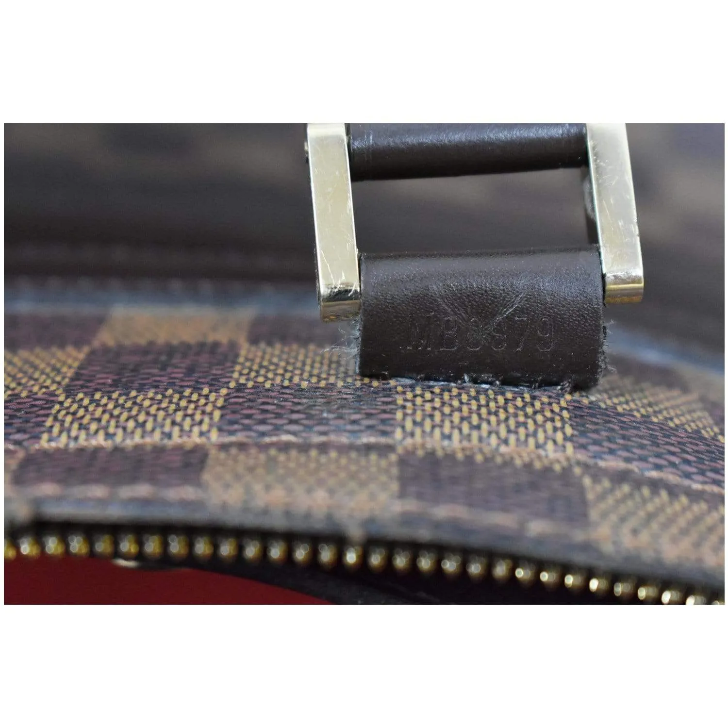 LOUIS VUITTON Nolita GM Damier Ebene Suitcase Travel Bag Brown