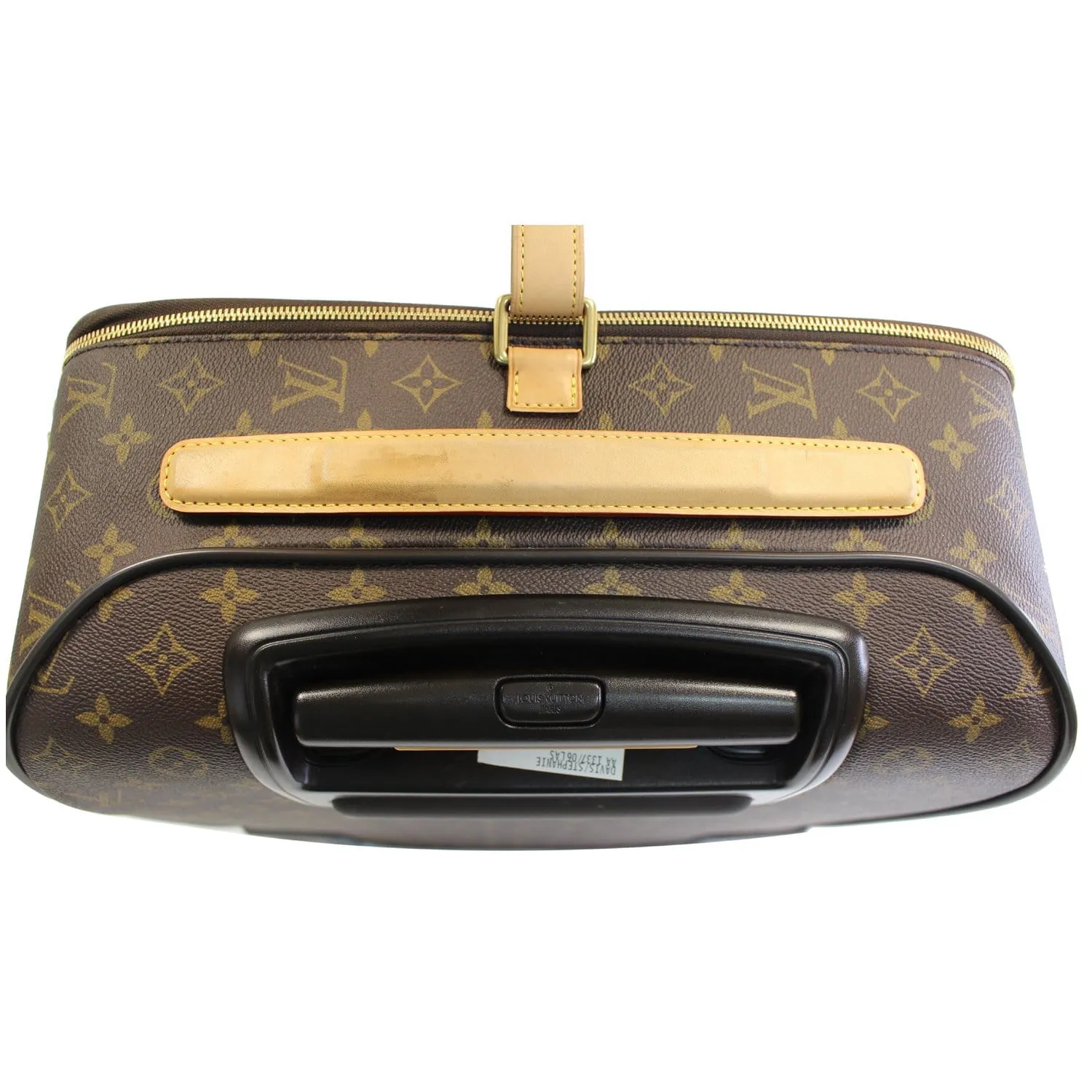 LOUIS VUITTON Pegase 55 Monogram Canvas Business Suitcase Travel Bag Brown - 15% OFF