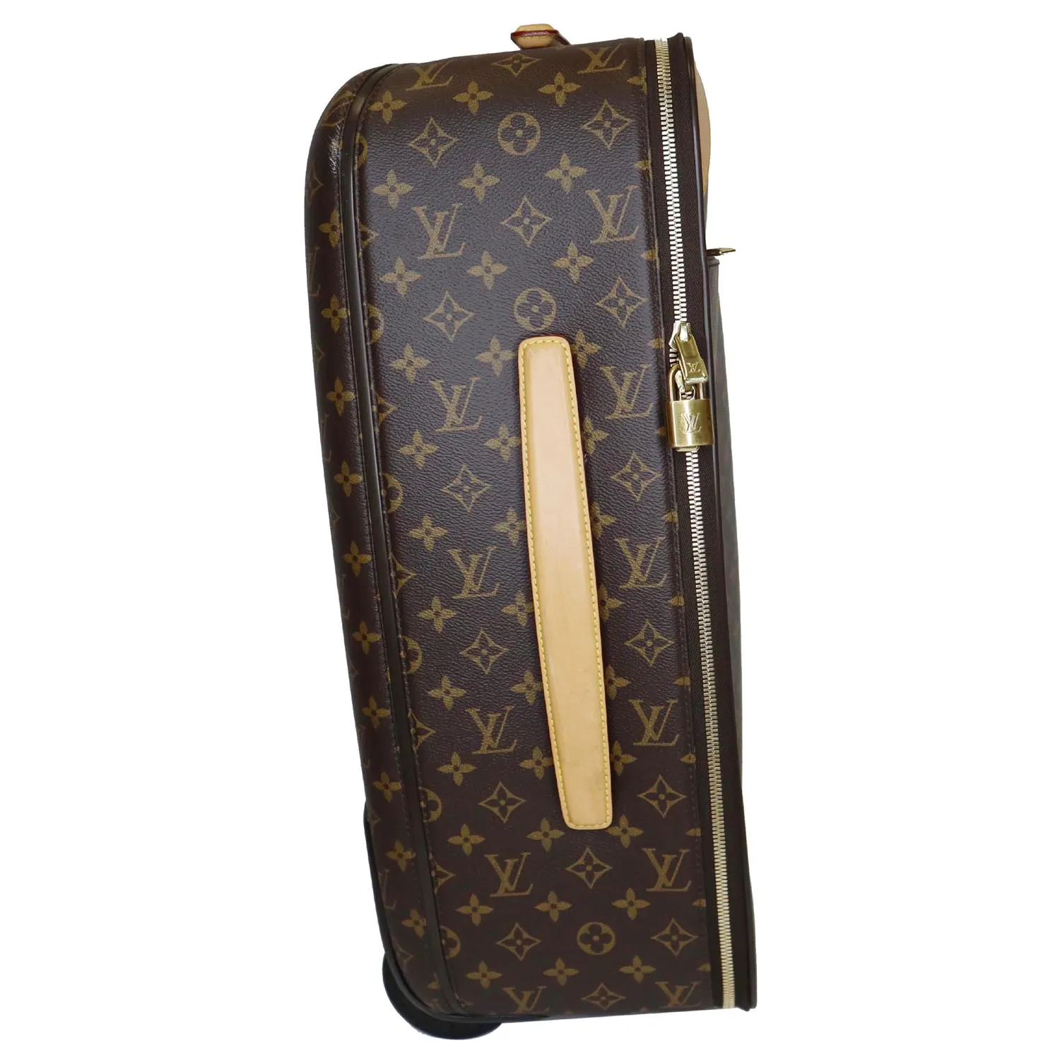 LOUIS VUITTON Pegase 55 Monogram Canvas Business Suitcase Travel Bag Brown