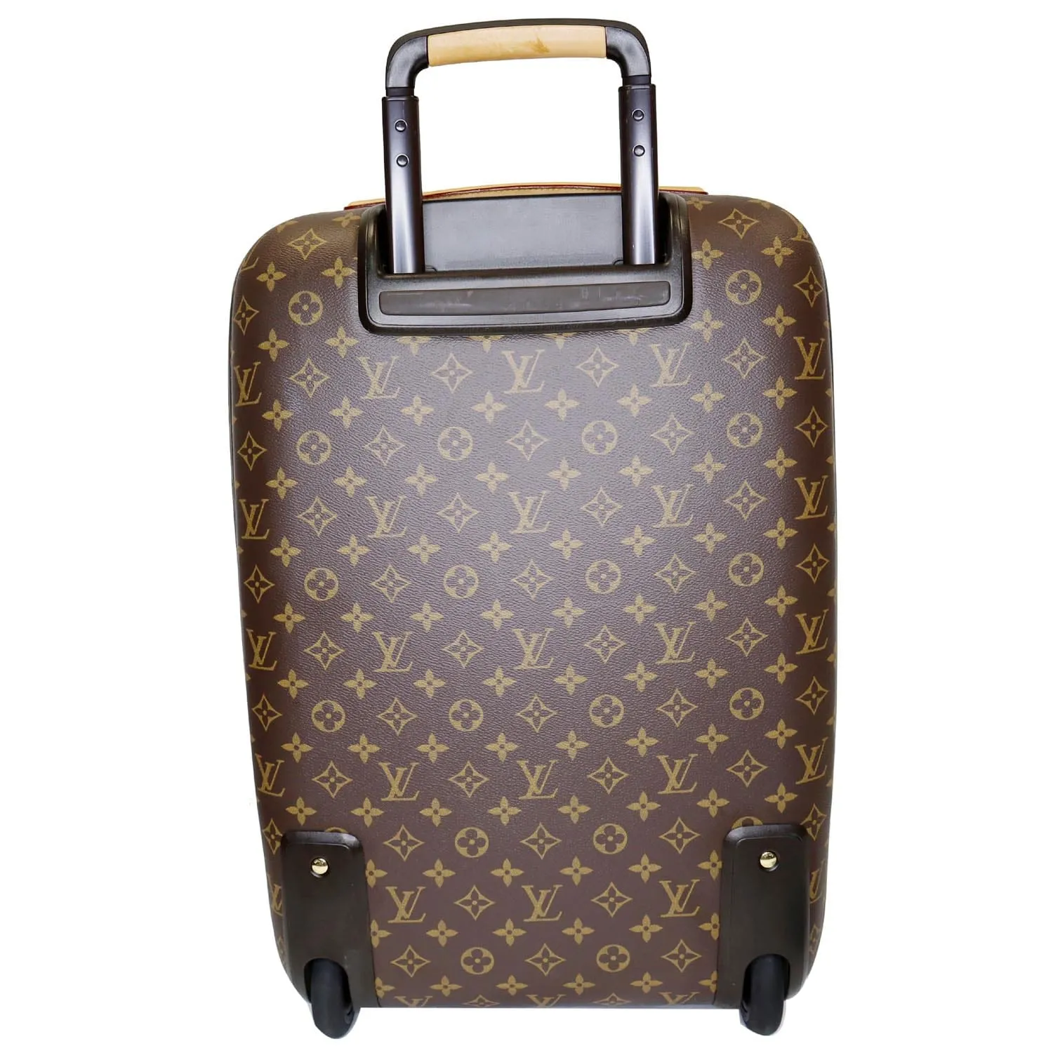 LOUIS VUITTON Pegase 55 Monogram Canvas Business Suitcase Travel Bag Brown