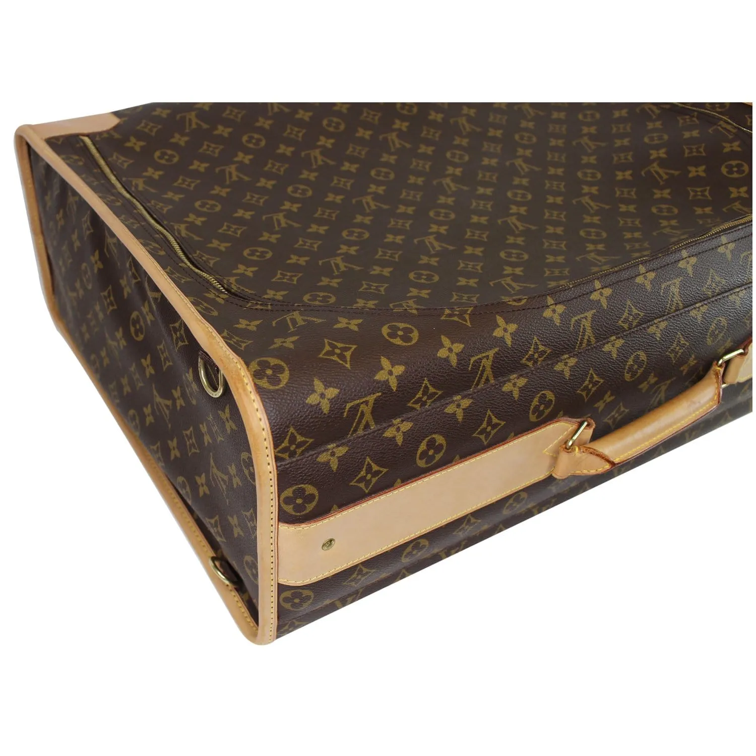 LOUIS VUITTON Pullman Monogram Canvas Softside Suitcase Brown