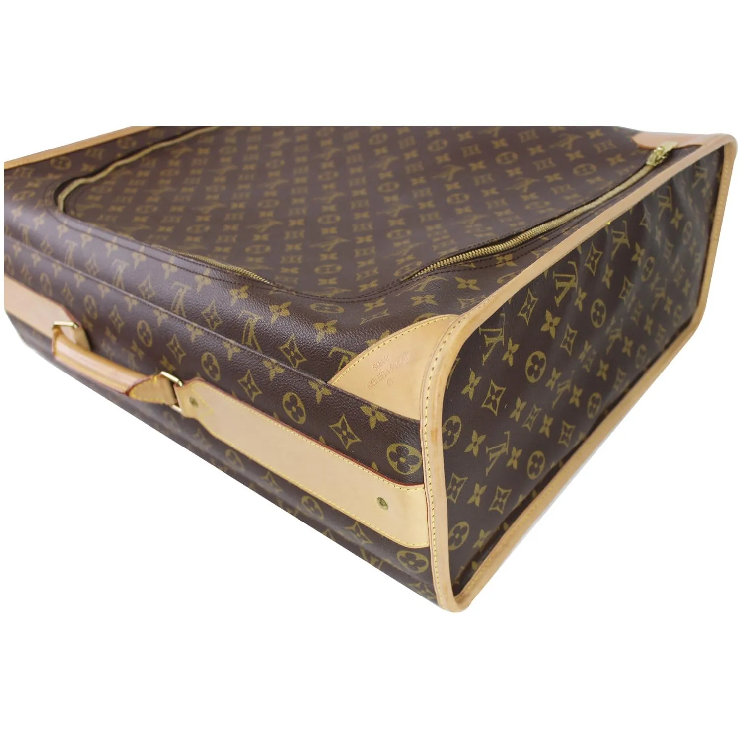 LOUIS VUITTON Pullman Monogram Canvas Softside Suitcase Brown