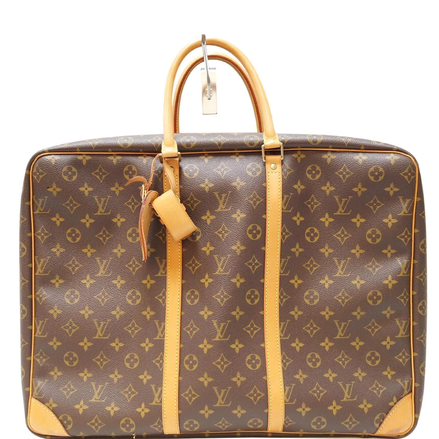LOUIS VUITTON Sirius 50 Monogram Canvas Suitcase Travel Bag Brown