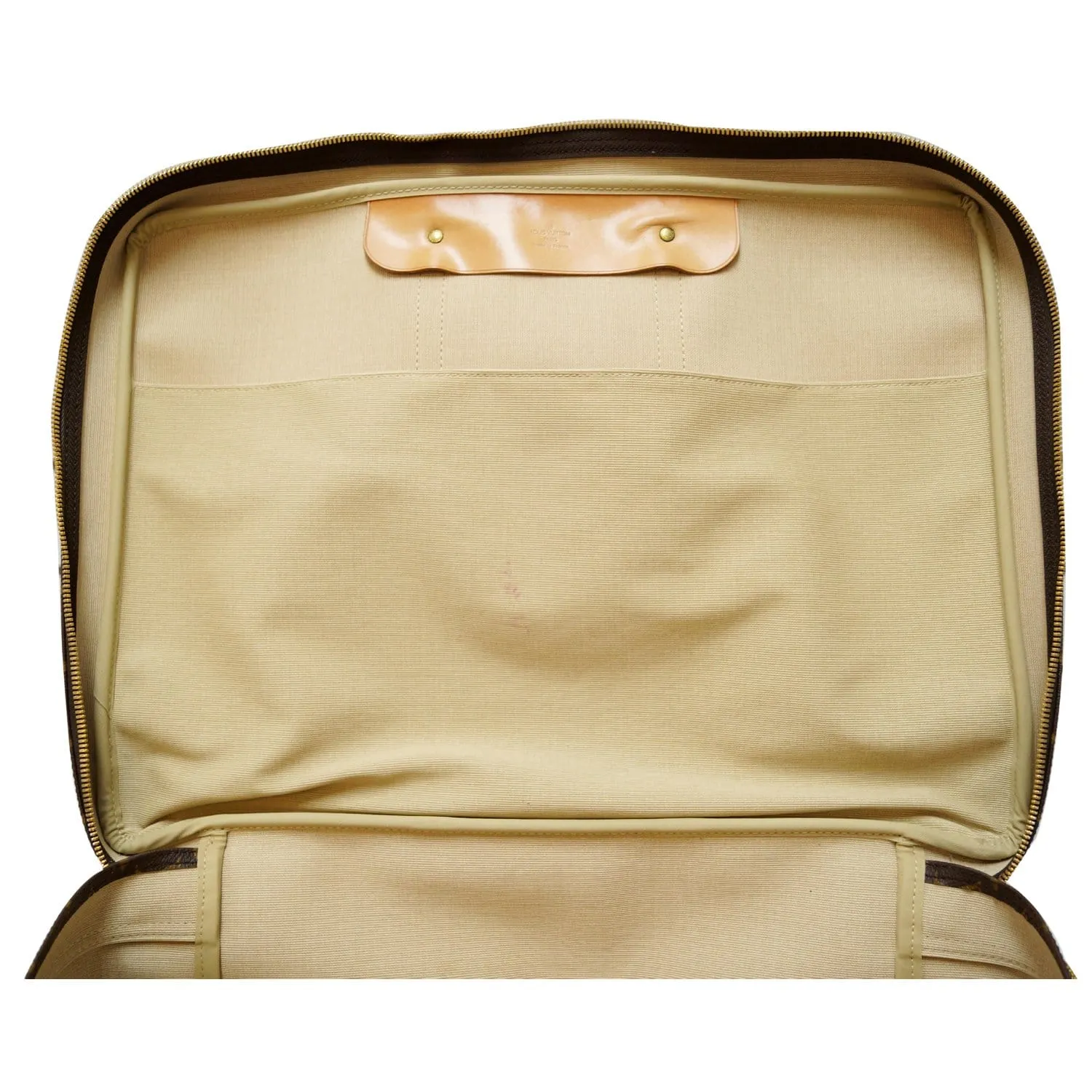 LOUIS VUITTON Sirius 50 Monogram Canvas Suitcase Travel Bag Brown