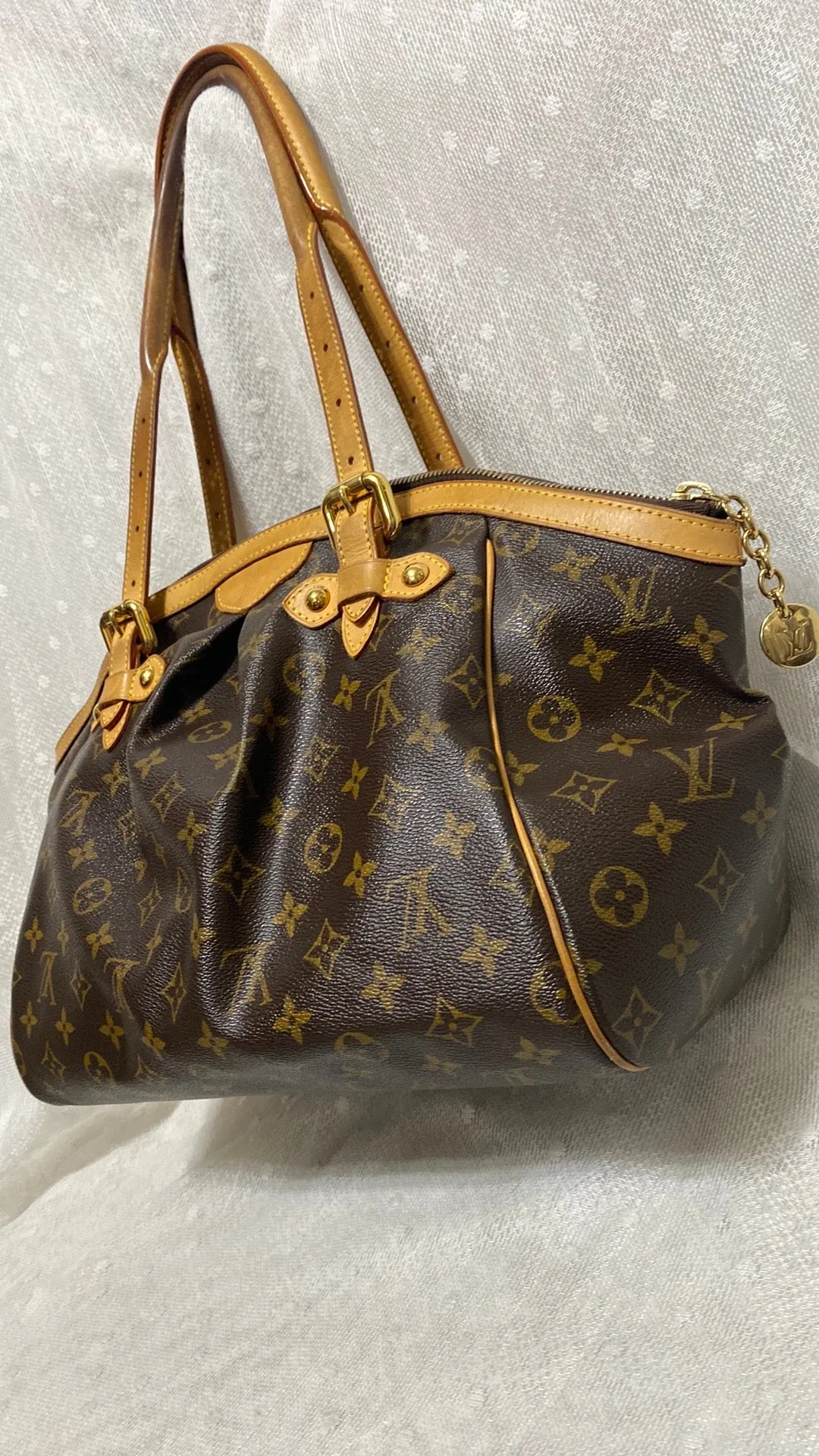 Louis Vuitton Tivoli GM Monogram Canvas Large Shoulder Bag