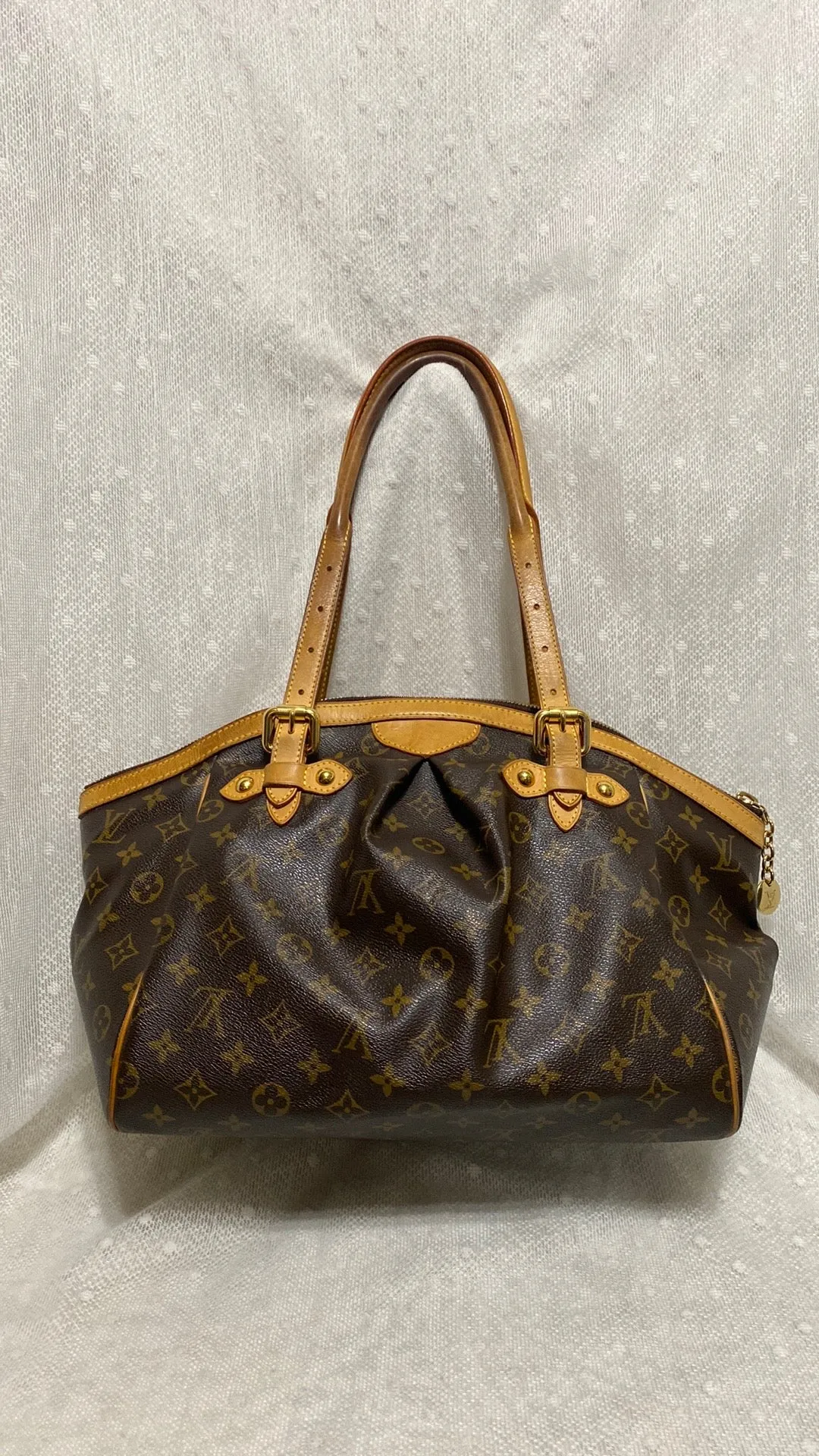 Louis Vuitton Tivoli GM Monogram Canvas Large Shoulder Bag