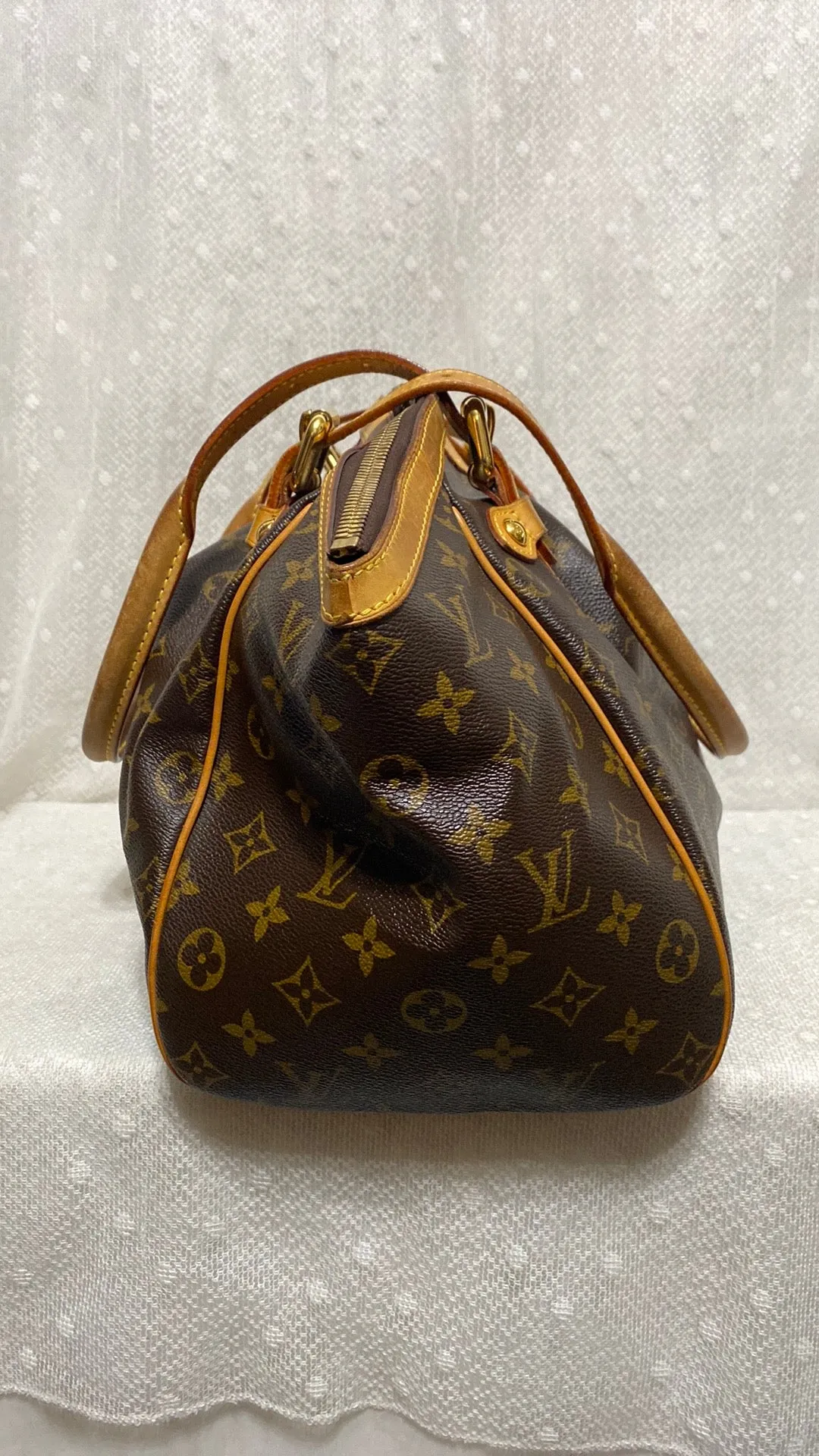Louis Vuitton Tivoli GM Monogram Canvas Large Shoulder Bag