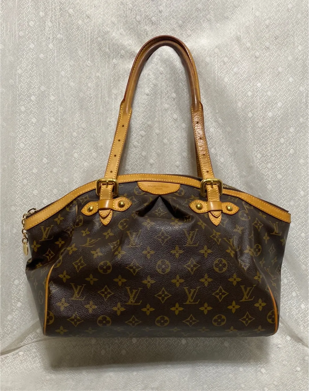 Louis Vuitton Tivoli GM Monogram Canvas Large Shoulder Bag