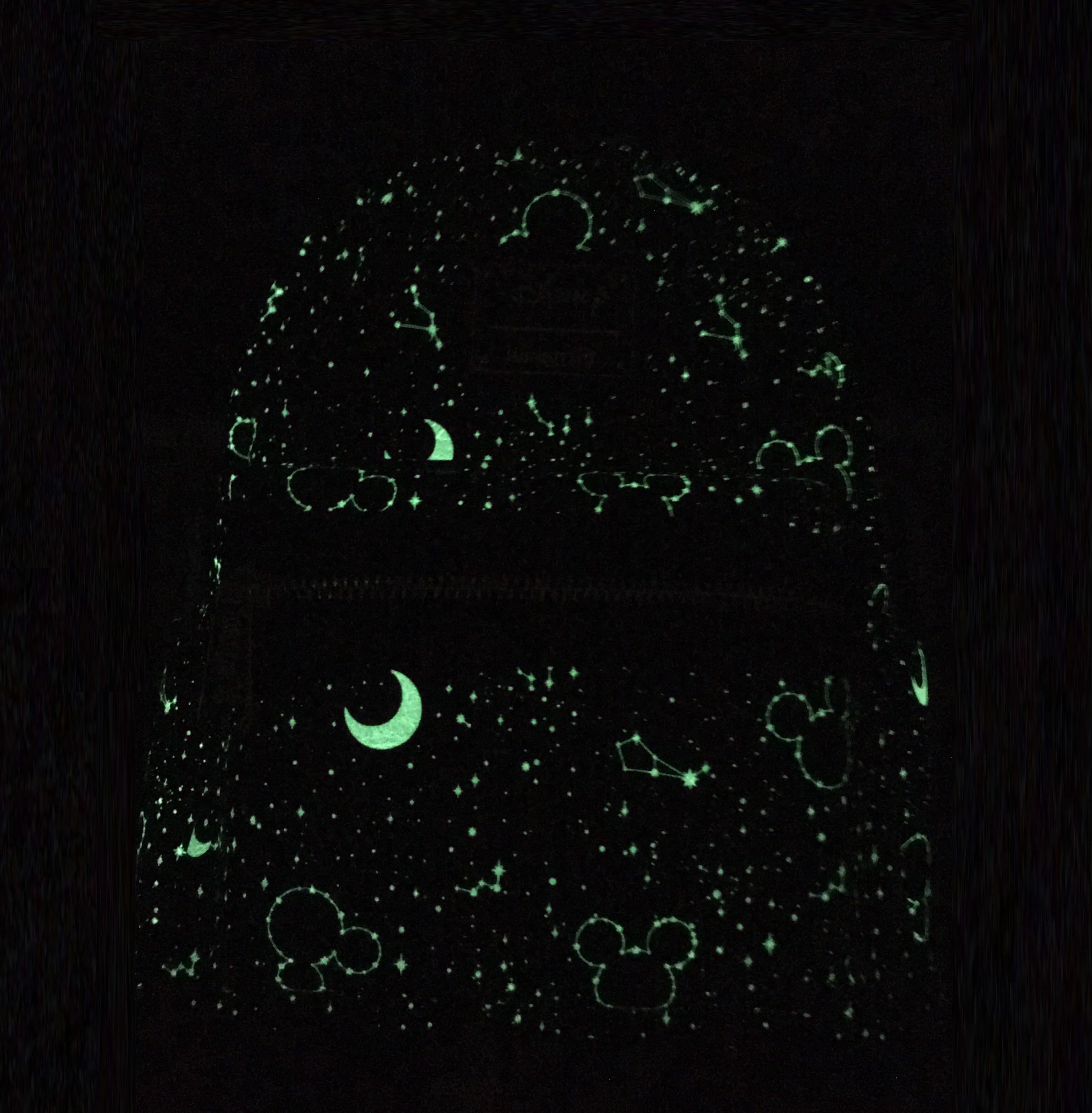 Loungefly Disney Mickey Constellation AOP Glow in the Dark Mini Backpack Exclusive!