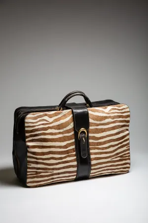 MAXFIELD PRIVATE COLLECTION | 1950'S GUCCI ZEBRA SUITCASE
