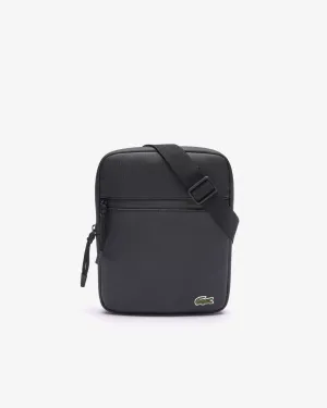 MEDIUM LCST PIQUÉ SATCHEL Black