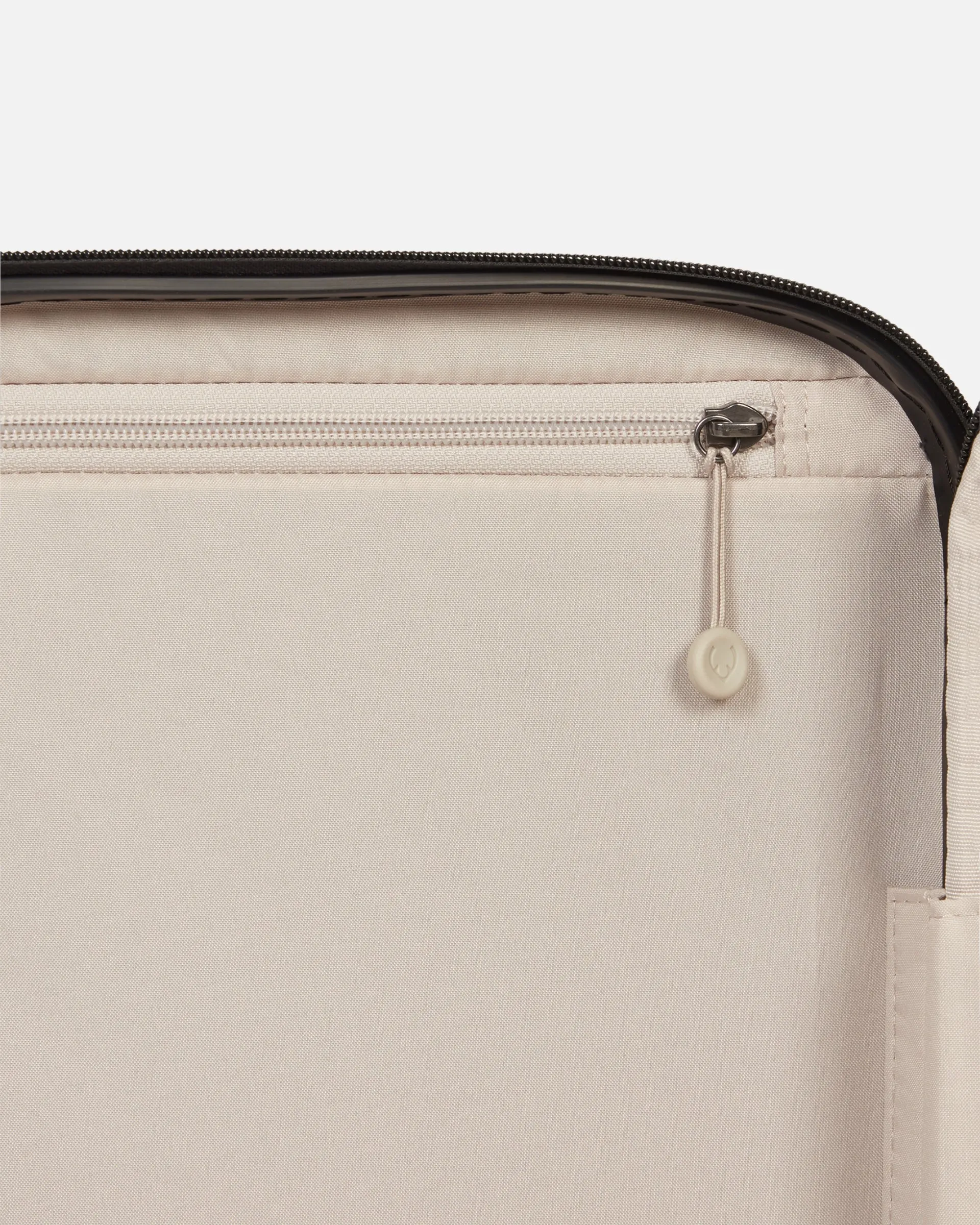 Medium Luggage in Black - Logo