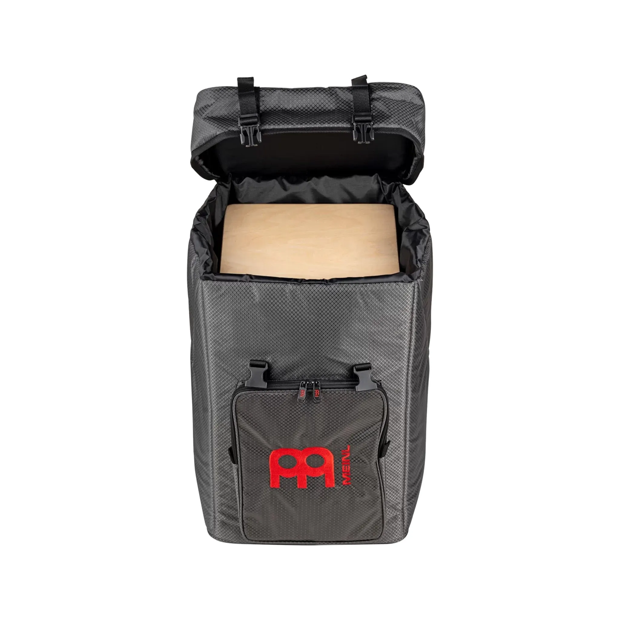 MEINL Percussion MCJB-BP-CG Pro Cajon Backpack, Carbon Grey
