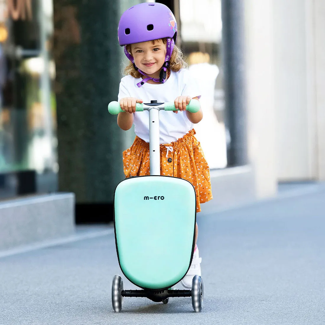 Micro Junior Luggage Scooter - Mint