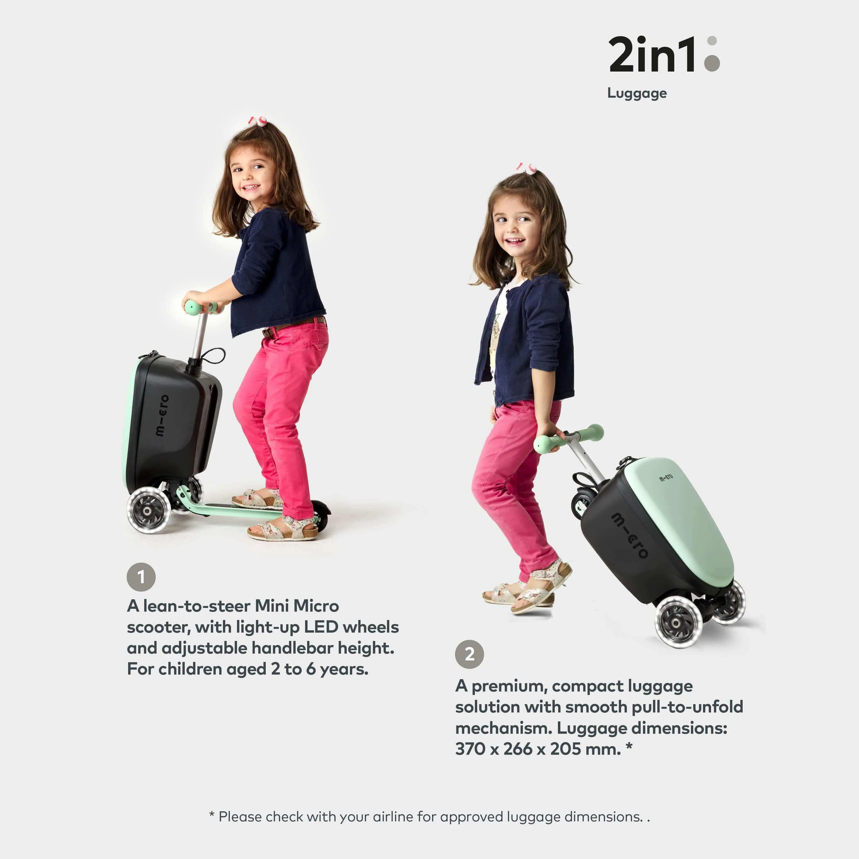 Micro Suitcase Scooter