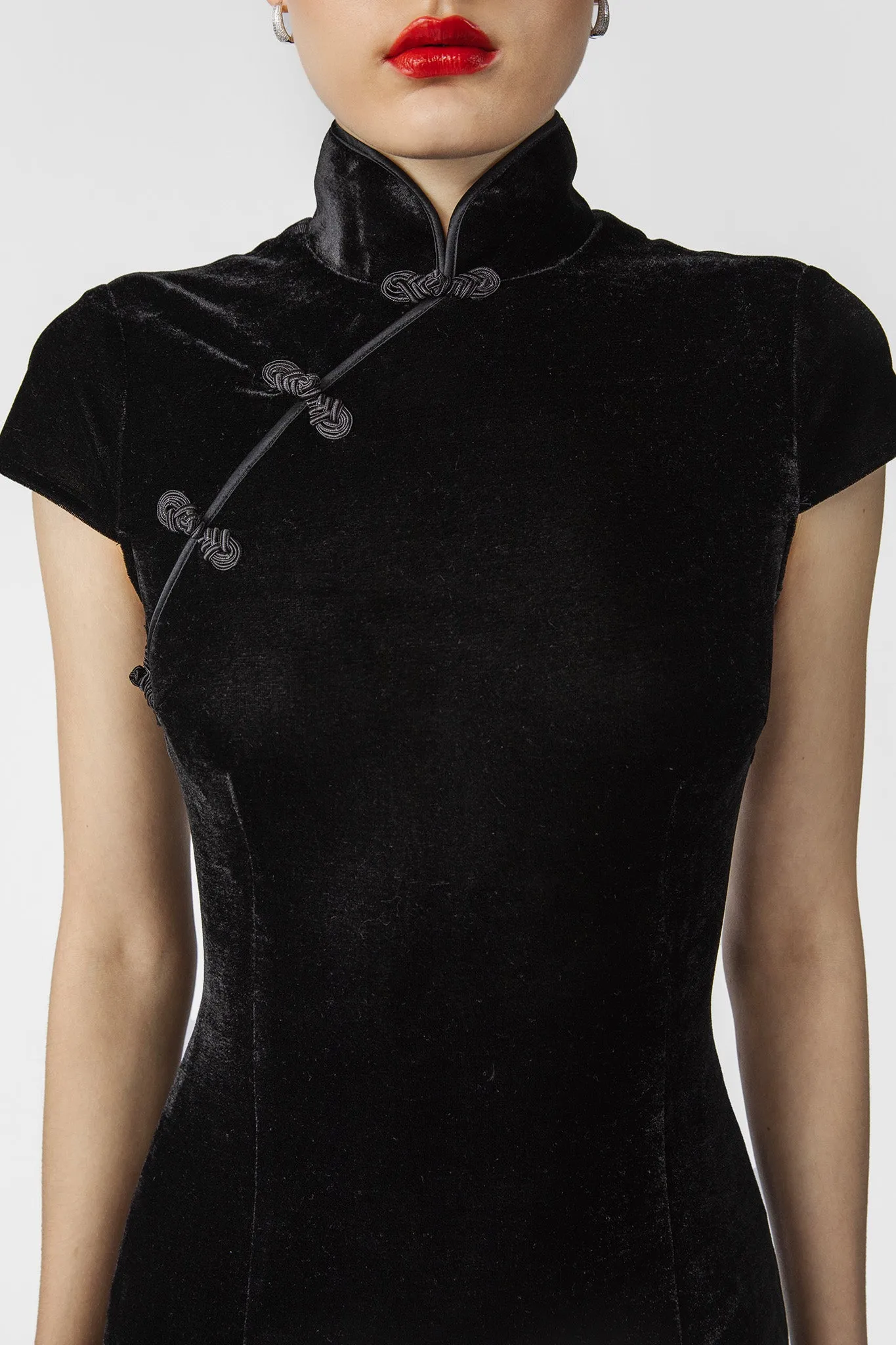 Morgan Velvet Mini Dress