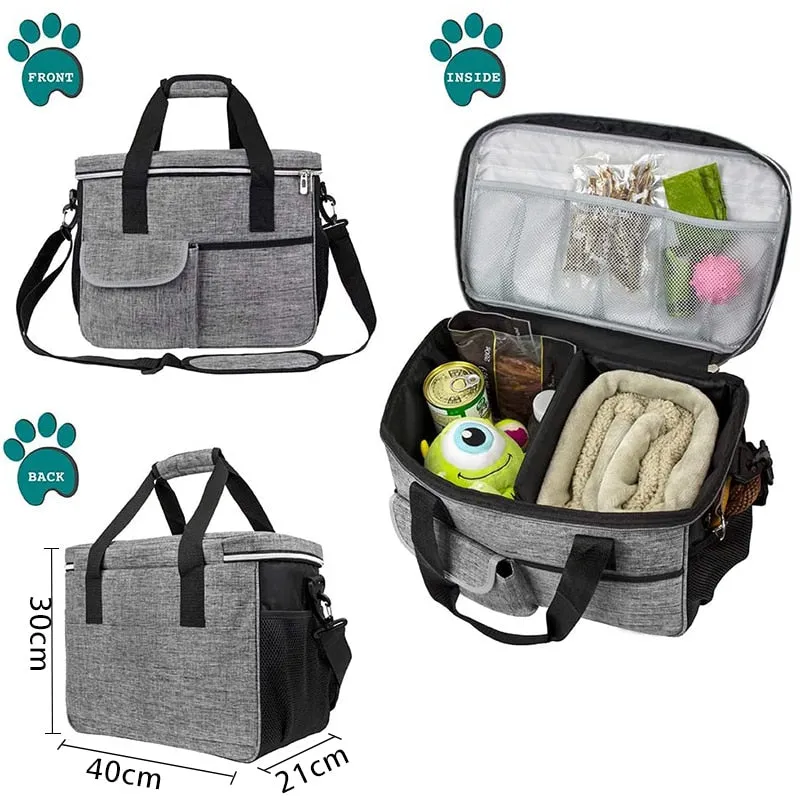 Multi-Function Pet Food Container Bag