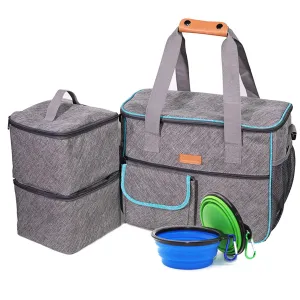 Multi-Function Pet Food Container Bag