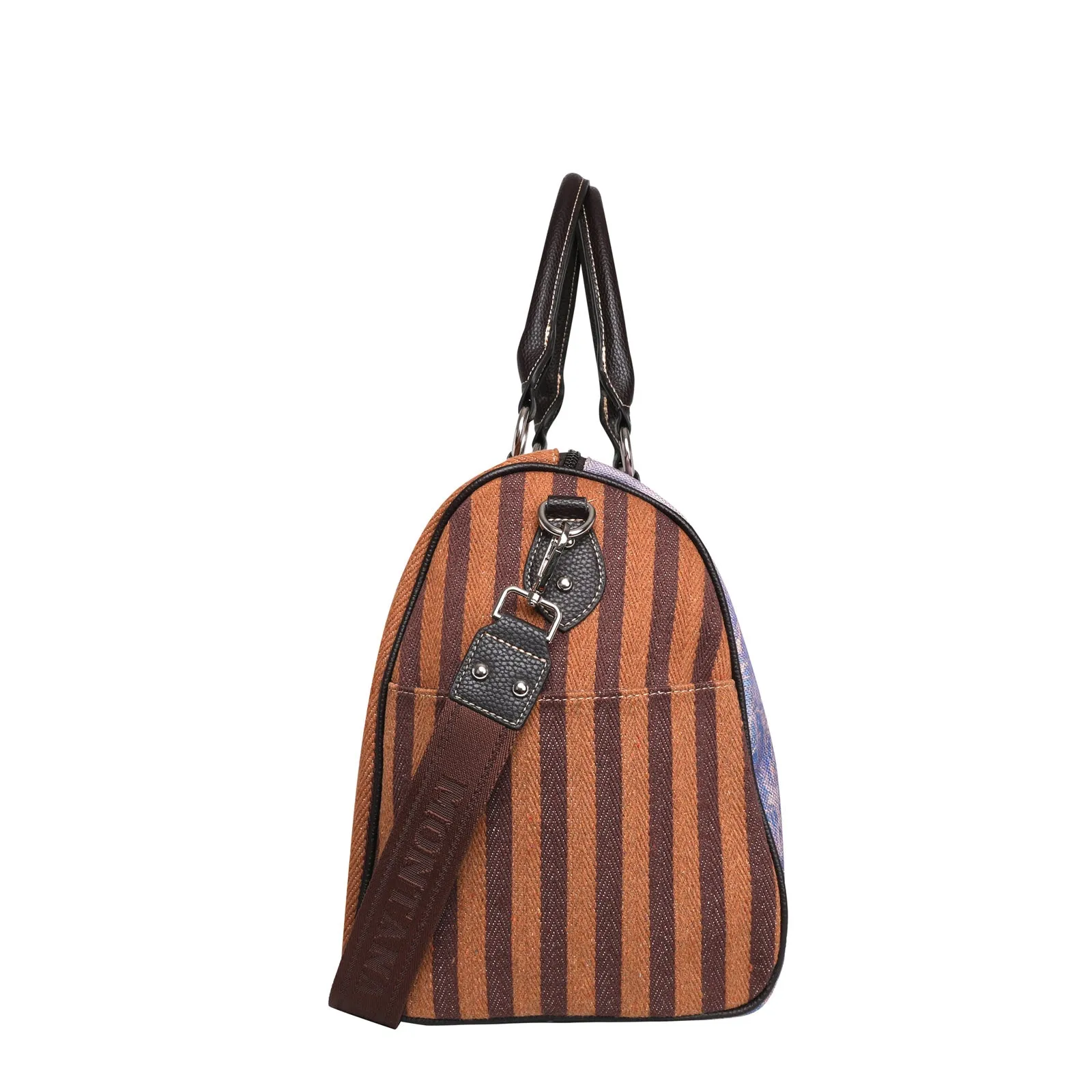 MW1022-5110 Montana West Horse Canvas Weekender Bag