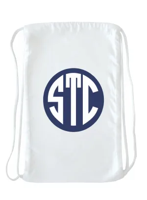 Navy Monogram Bag
