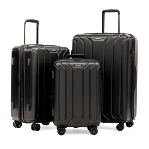 NEW YORK 3 Piece Set (20"/24"/28") 4-Wheel Luggage Set   2 packing cubes