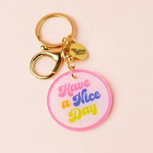 Nice Day Keychain