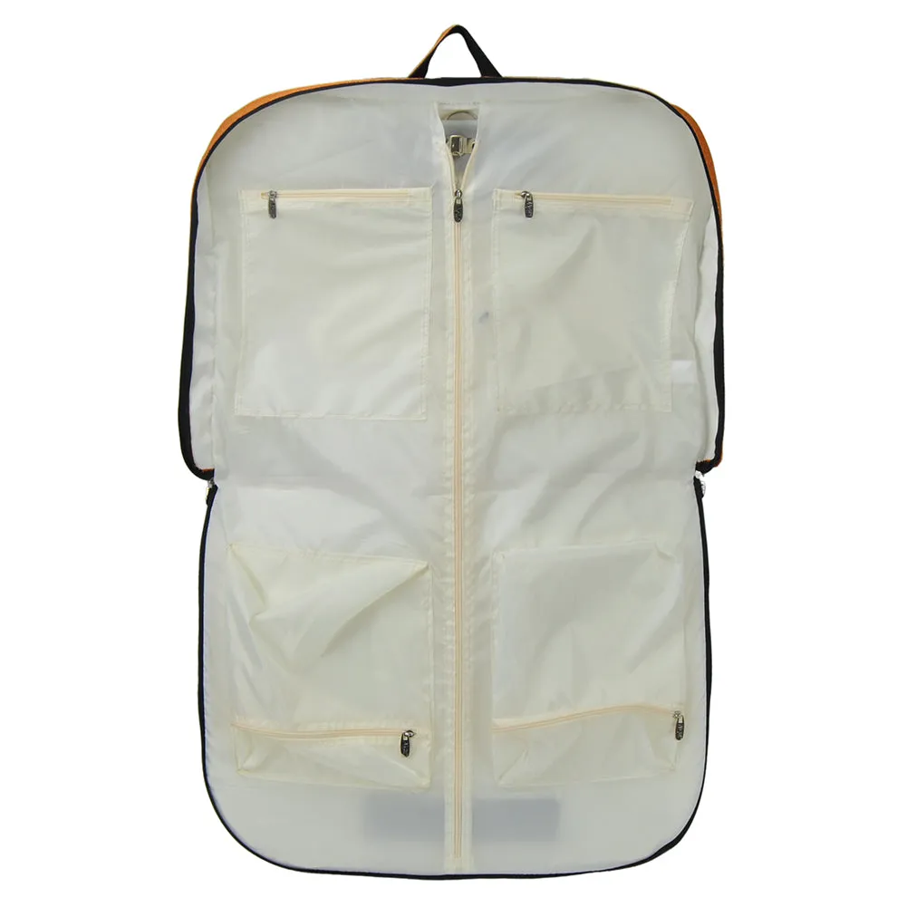 Orange Glitter NGIL Garment Bags