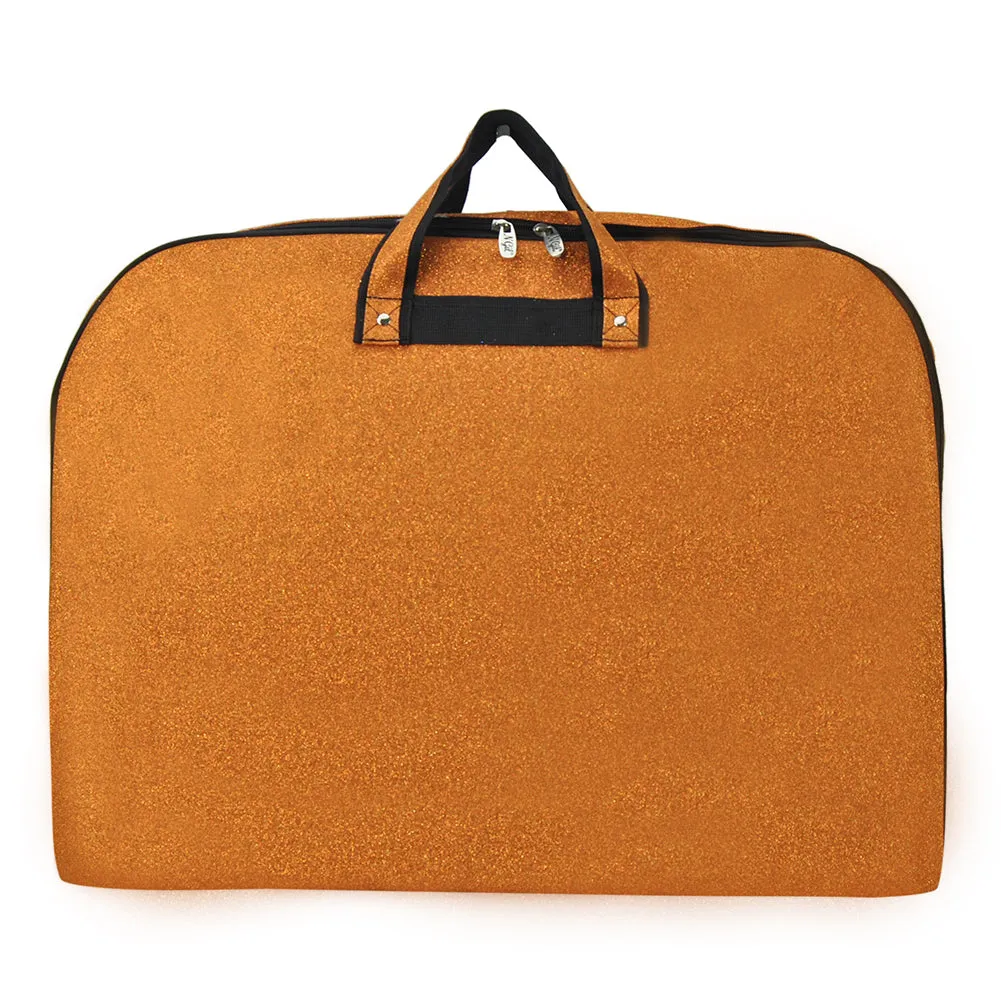Orange Glitter NGIL Garment Bags