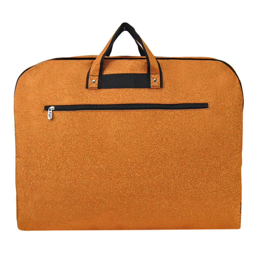 Orange Glitter NGIL Garment Bags