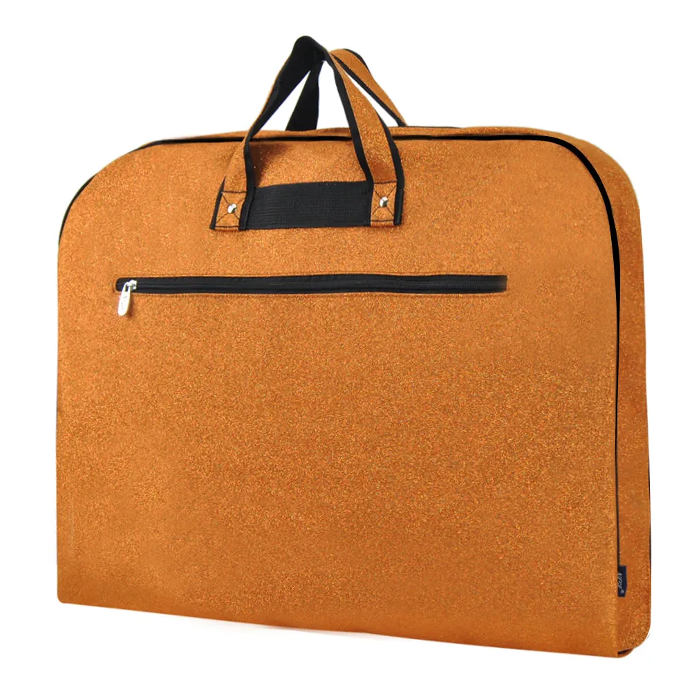 Orange Glitter NGIL Garment Bags