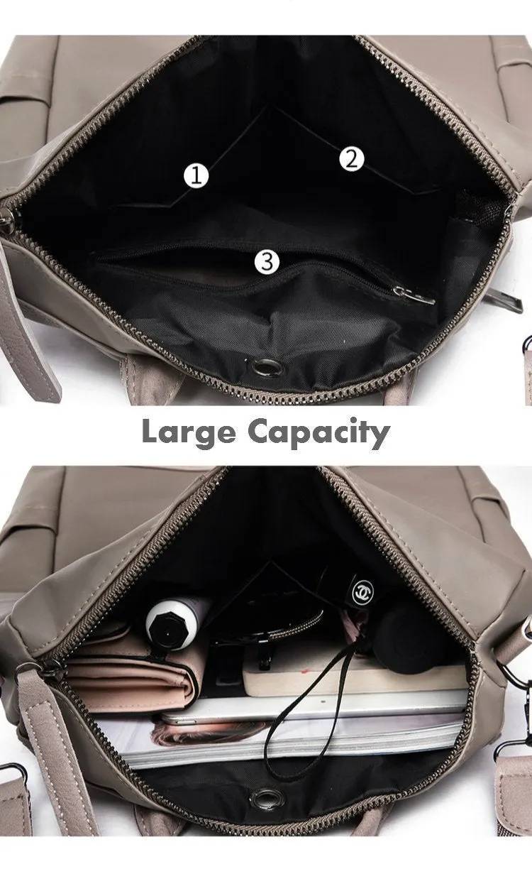 Oxford Waterproof Travel Backpack Shoulder Bag