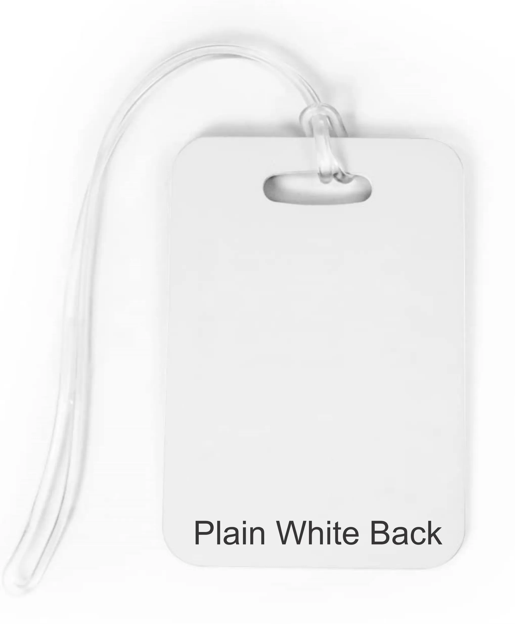 Personalized Gymnastics Luggage Tag - Name Bag Tag