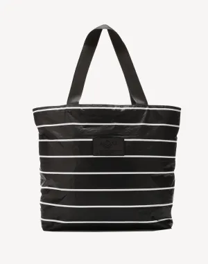 Pinstripe Day Tripper Beach Bag