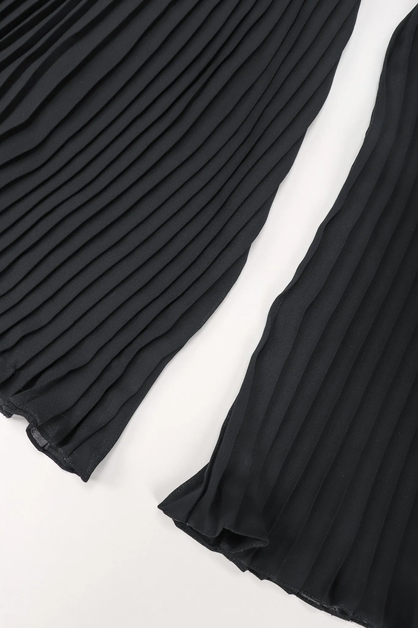 Pleated Negligée Jumpsuit