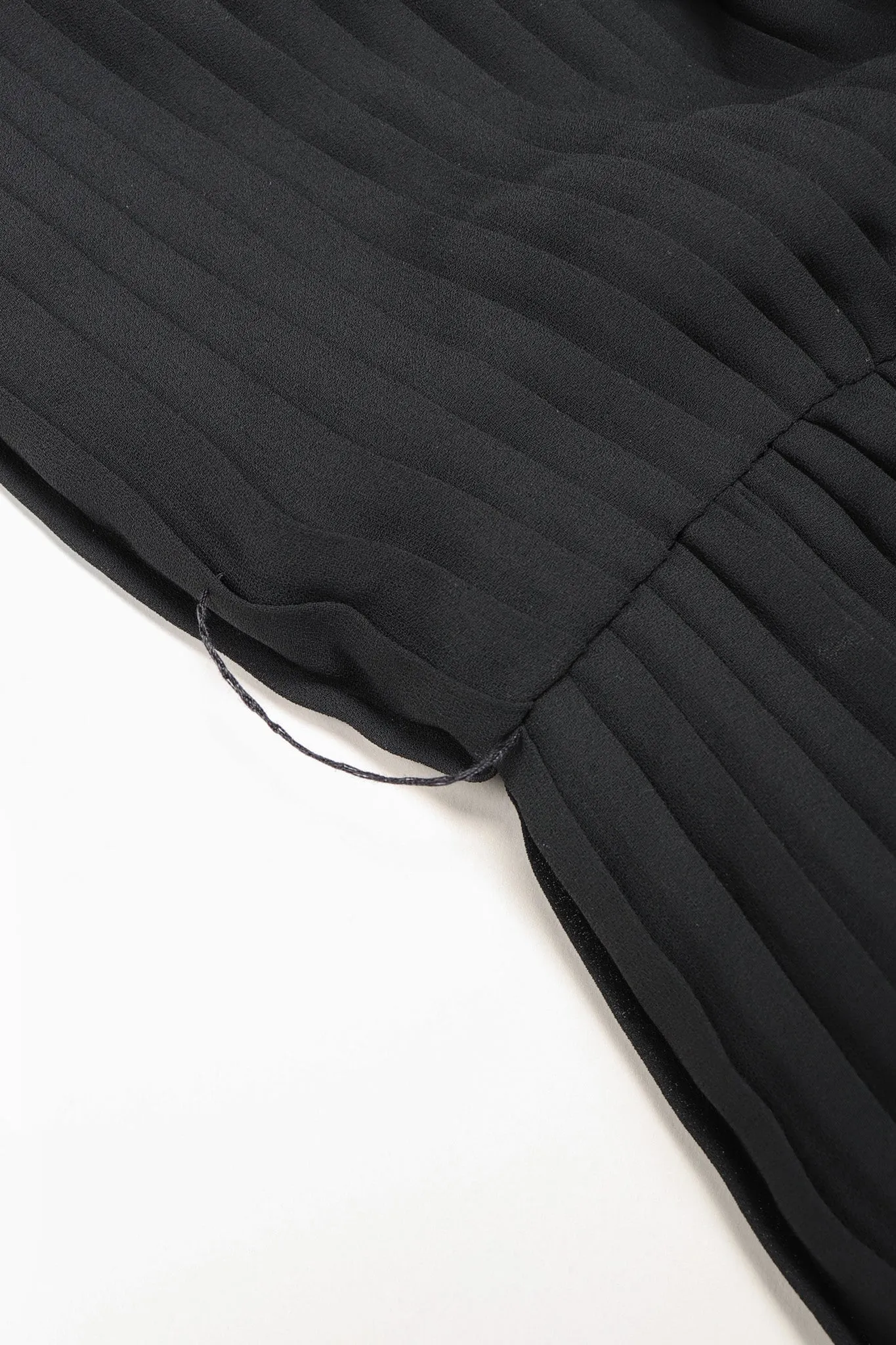 Pleated Negligée Jumpsuit