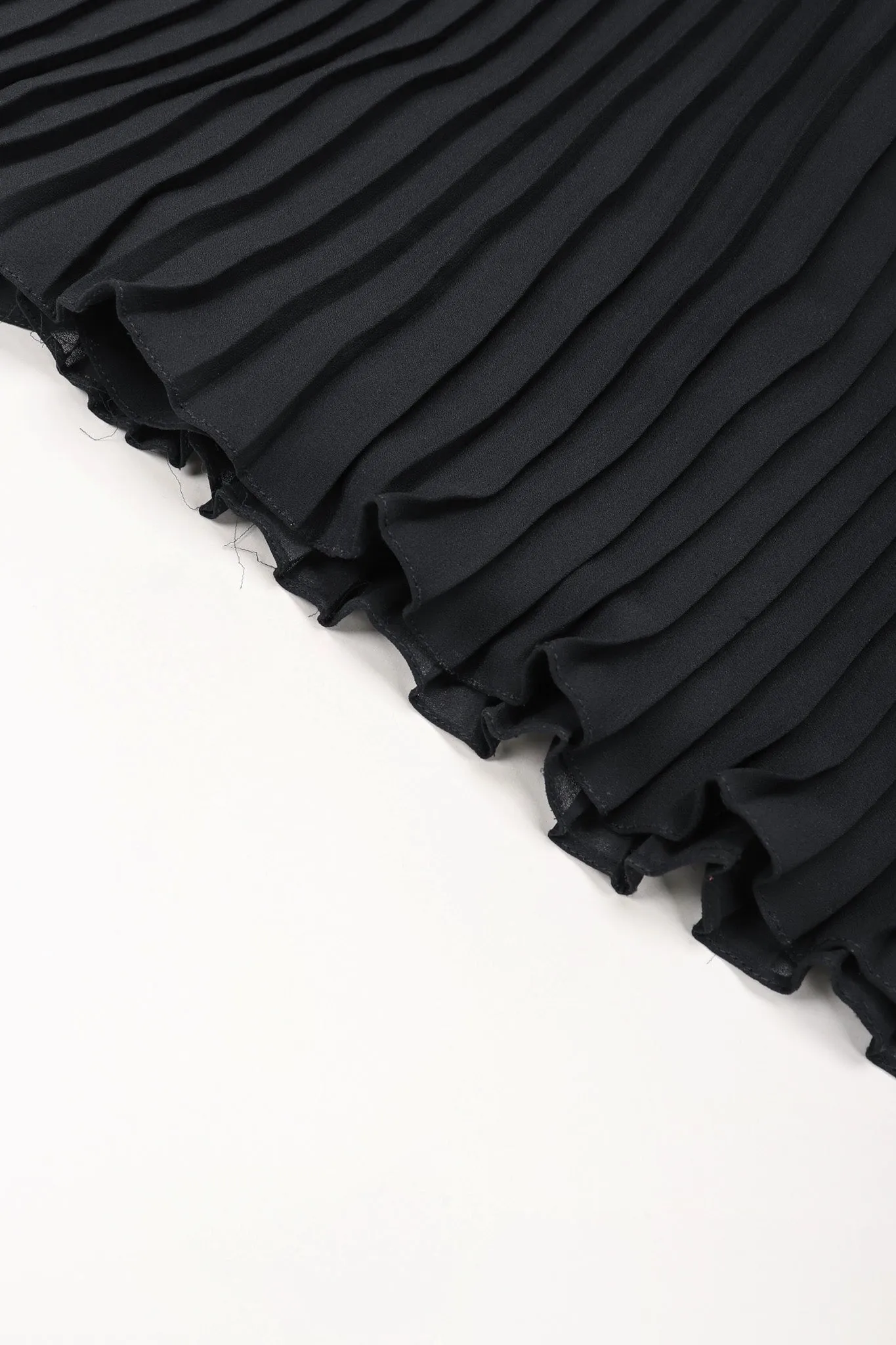 Pleated Negligée Jumpsuit