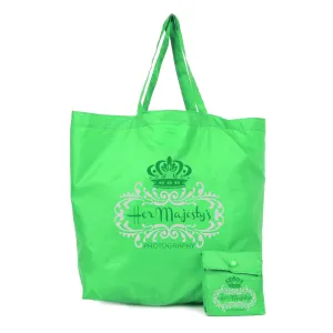 Polyester Compact Button Tote Attached *Fully Customizable* Bag Ban Approved