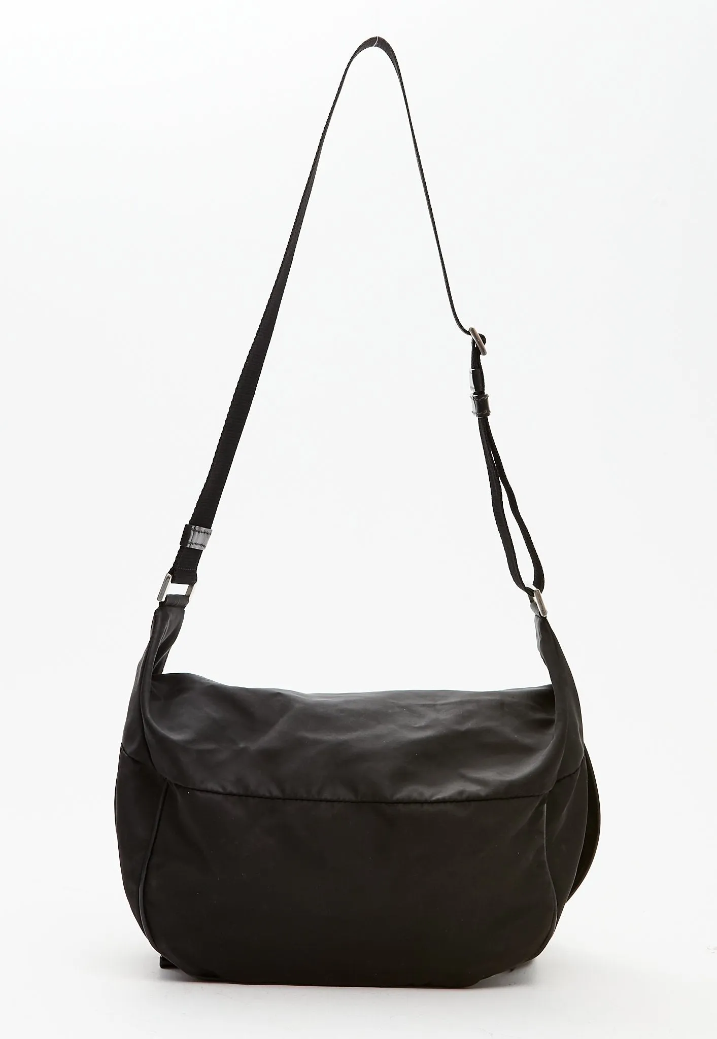 Prada Black Nylon Photographer Crossbody Bag