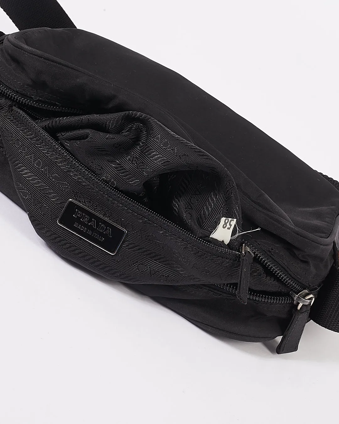 Prada Black Nylon Tessuto Camera Bag