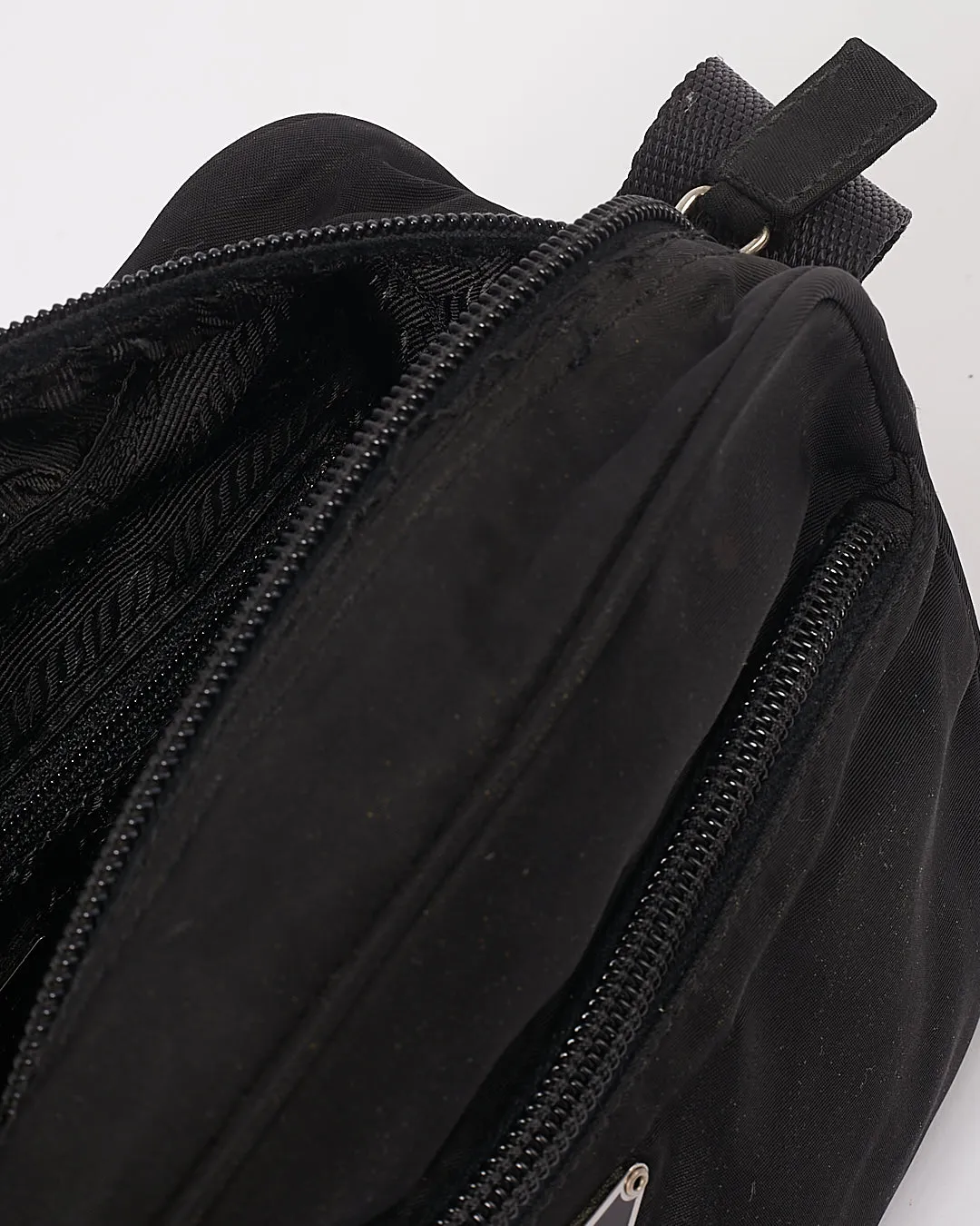 Prada Black Nylon Tessuto Camera Bag