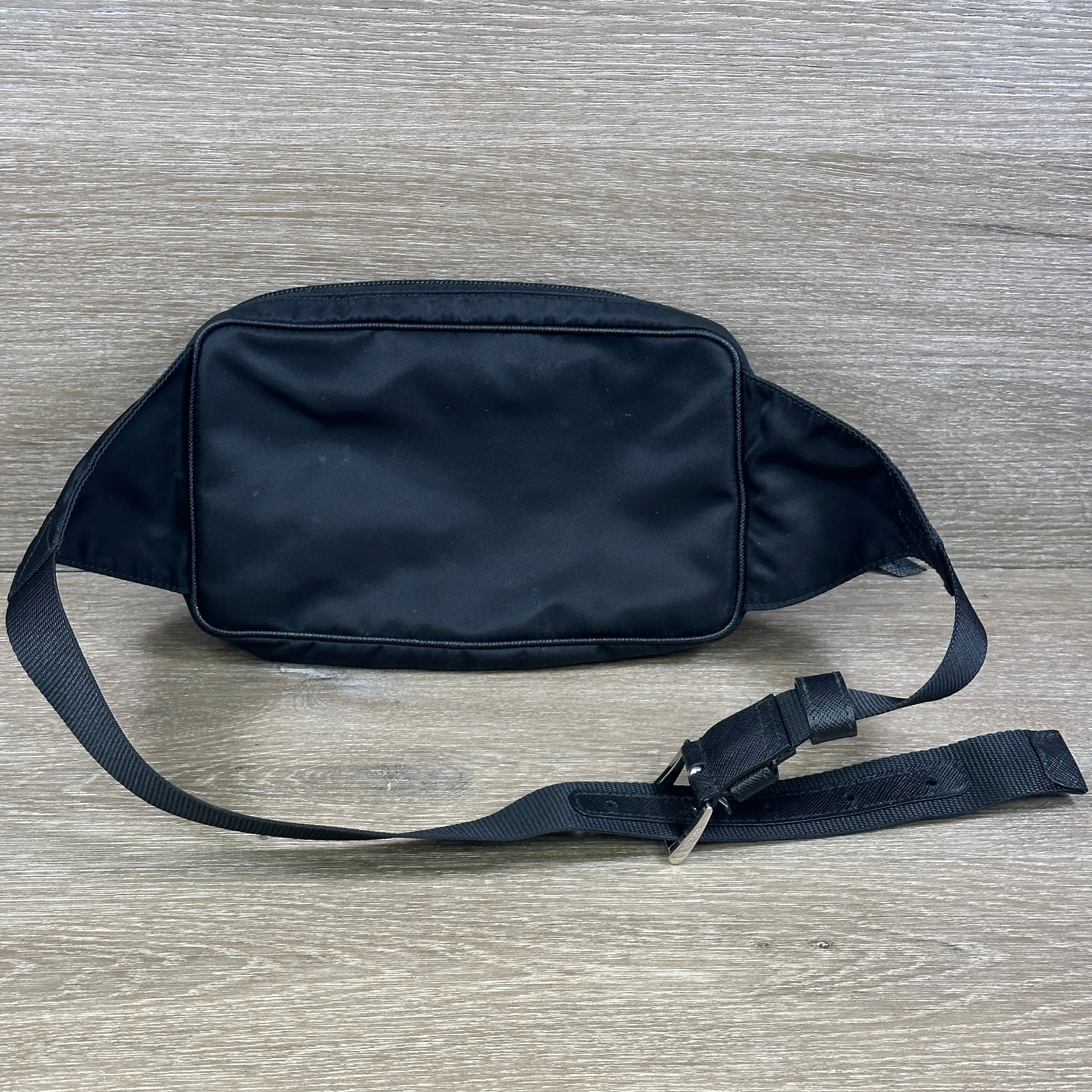 Prada Re-Nylon and Saffiano Leather Belt Bag