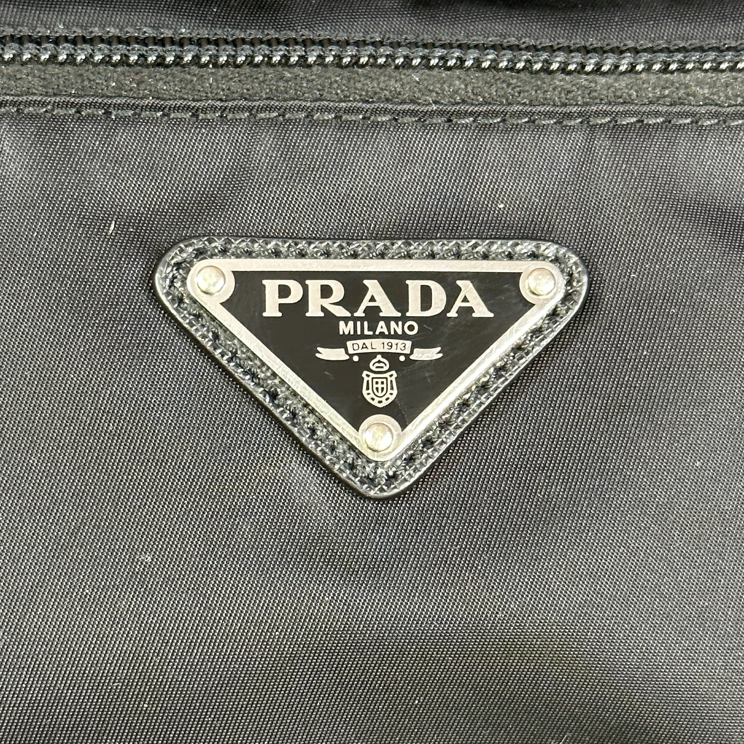Prada Re-Nylon and Saffiano Leather Belt Bag