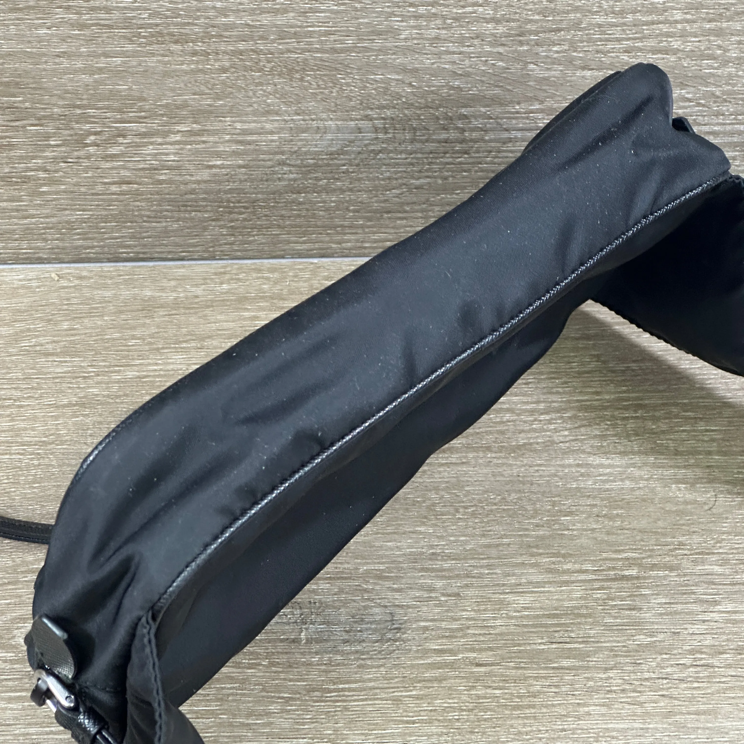 Prada Re-Nylon and Saffiano Leather Belt Bag