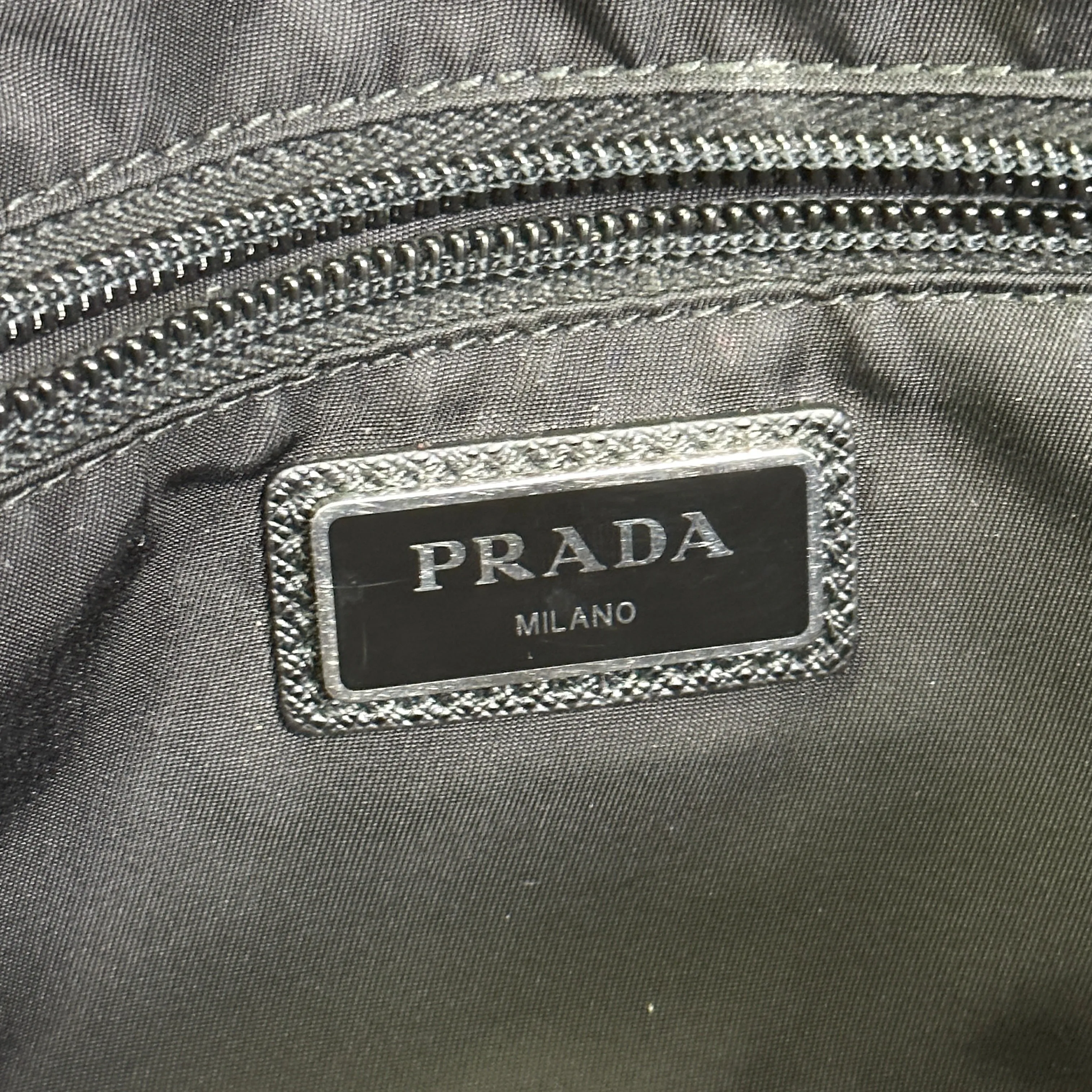 Prada Re-Nylon and Saffiano Leather Belt Bag